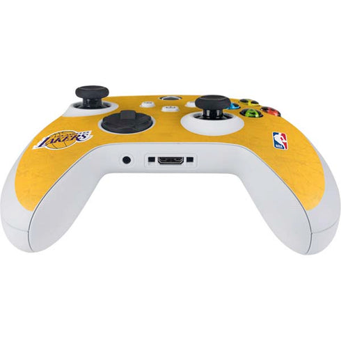 NBA Los Angeles Lakers Distressed Xbox Series S Controller Skin